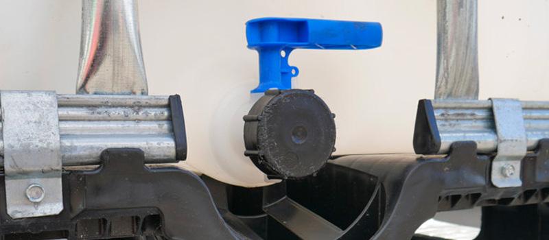 IBC Hof Outdoor Water Tank Parts ABS Gewindemutterring IBC-Anschluss Kanalanschluss 
